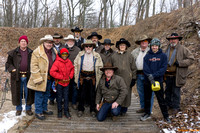 Thirteen Shooters & One Brass-Rat Took Part In The April Shoot.