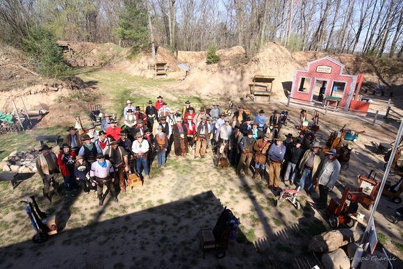 Forty-Seven shooters took part in the April shoot!