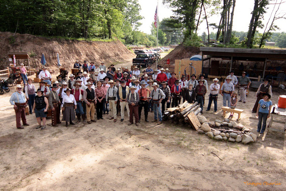 Fifty-nine Shooters Took Part In The June Cowboy Action Shoot.